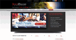 Desktop Screenshot of jesusonlineministries.org
